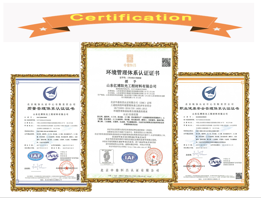 Chemical Resistant Hdpe Geomembrane for Fish Farm Pond Liner