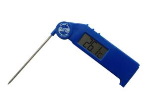 China Blue Waterproof Digital Food Thermometer Cooking Digital Thermometer With Probe on sale