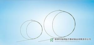 Stainless Steel PTFE Coated Guidewire Green Straight Tip Easy Insertion