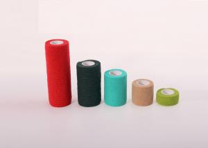 Buy cheap Sport Safety Nonwoven Cohesive Colored Elastic Wrap Madical Bandage Self-Adhesive Elastic Bandage product