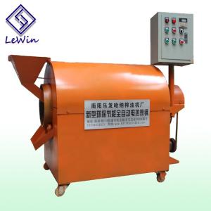 China Heating Peanut Roasting Machine Large Capacity Horizontal Cylinder Structure on sale