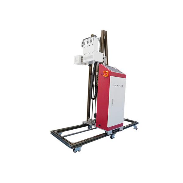 CMYK Vertical 3D Wall Printing Machine 2200mm High Double Head DX5