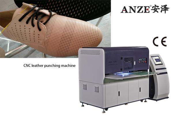 Quality 700 Strokes / Min Perforated Punching Machine For CNC Shoe Upper Bag for sale
