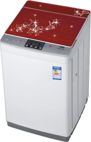 Quality Red 8kg Top Loading Fully Automatic Washing Machine With Pump And Copper Motor Optional for sale