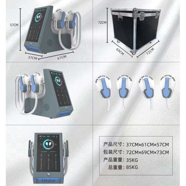 EMS+RF desktop EMS Slimming Machine 2800W EMS Weight Loss Machine with 4 Handle