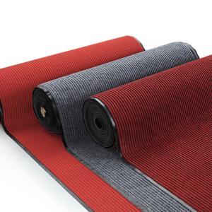 Three Lines Ribbed Carpet Entrance Matting