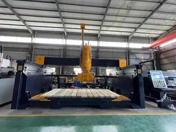 Quality 5 Axis CNC Bridge Cutting Machine For profiling shapes for sale