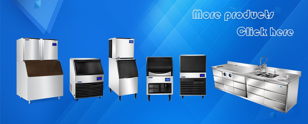 SS304 Ice Maker Machine , R134A Square Ice Cube Maker