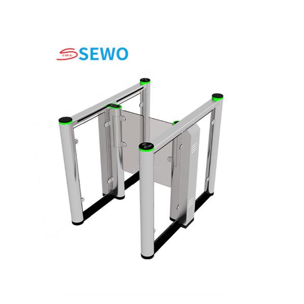 Secure Access Control Simplified Swing Gate Turnstile for Offices Public Spaces