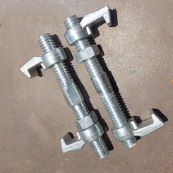 M.B.L Tension 500KN Container Bridge Fitting Container Lashing Parts Adjustable 260mm 380mm