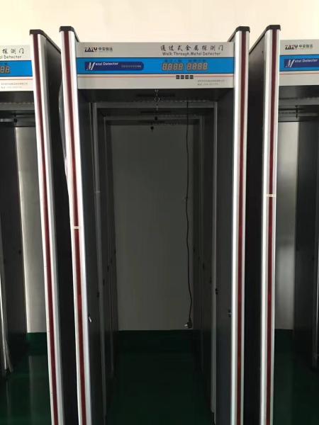 Quality High Sensitivity Multi Zone Door Frame Metal Detector Walk Through For Security for sale