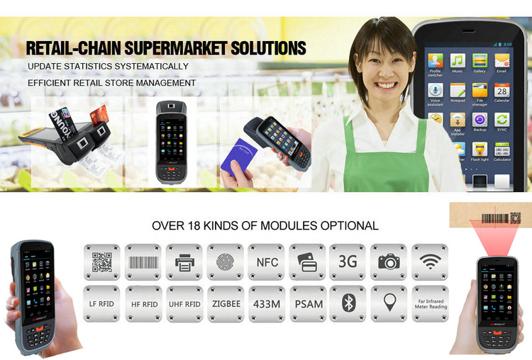 Smart ID Card Reader Long Range Rfid Reader Industrial Modules 4G Sim Card