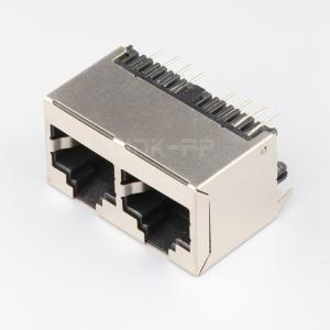 Buy cheap LPJE602DNL Without LED 1X2 Port 8P8C Vertical RJ45 Connector Without Integrated Magnetics product