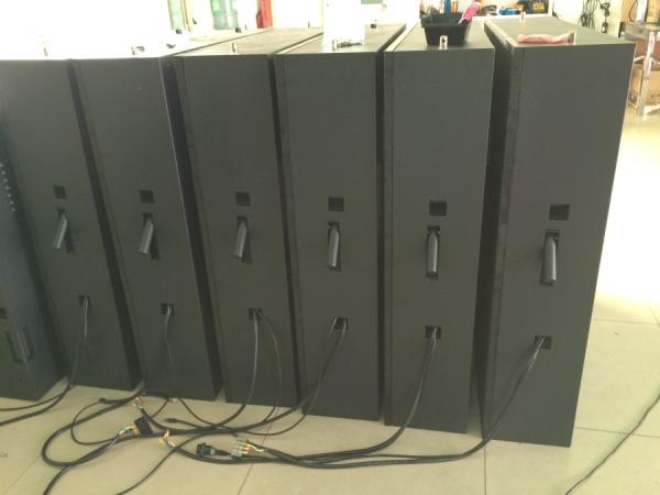 RF Front Service LED Display , LED Wall System 13-15 Bit Grey Level Long