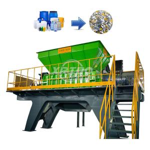 China CE ISO Glass Shredding Machine Plastic Crushing Machine Pet Bottle Crusher on sale