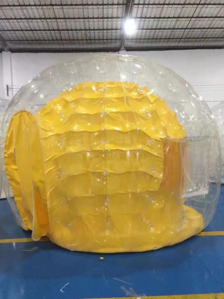 Quality 5M Inflatable Bubble Tent Two Layers Good Insulation Outdoor for sale