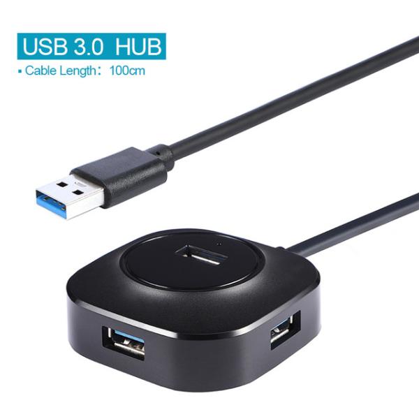 Quality 5Gbps 480mbps 3.0 USB HUBs Adapter Splitter 35g Multi Port Extender Multihub 2.0 for sale