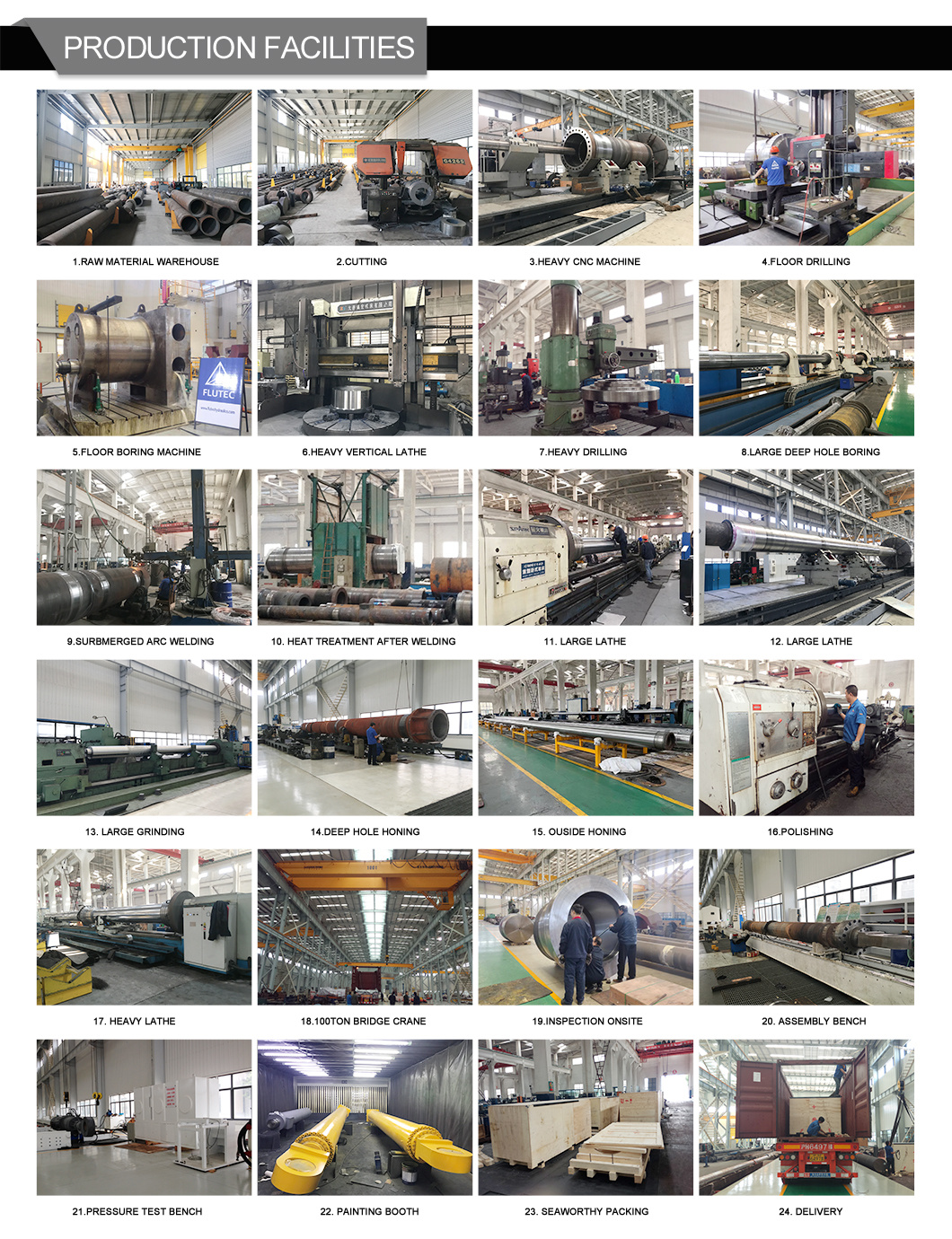 Custom Extra-Large Extrusion Press Cylinder Body Made in China