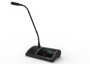 Buy cheap Desktop Conference Meeting Microphone Discussion Delegate Unit With Camera Tracking product