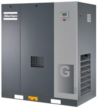 Quality Oil Injected Rotary Atlas Screw Air Compressor 75kw Ga75+ for sale