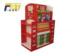 Innovative Two - Sides Cardboard Pallet Display , Chocolate Pallet Retail