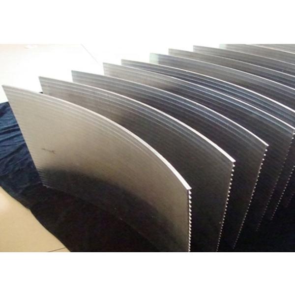 2 Meters 304 Sieve Bend Screen , Wedge Wire Filter Element For Filtering