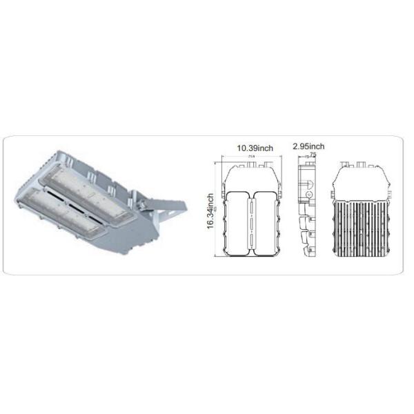 2700k-7000k Ex Proof Led Lights IP66 Copper Free Aluminum