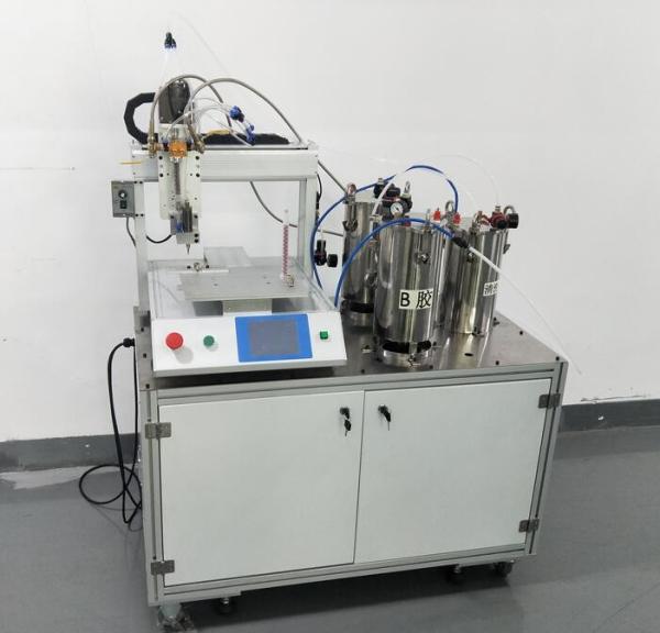 Quality Full Automatic Two Parts Liquid Glue Potting Filling Machine With Mixing Ratio for sale