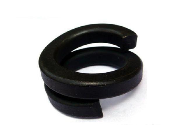 Quality High Strength Helical Spring Lock Washer , Double Coil Spring Washers for sale