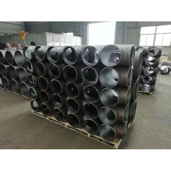 Black Painting ASME B16.5 A234 WPB Pipe Fitting Tee