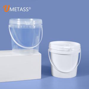 Buy cheap UMETASS 1Liter PP Plastic Ice Cream Cookies Honey Leak Proof Food Bucket Container product