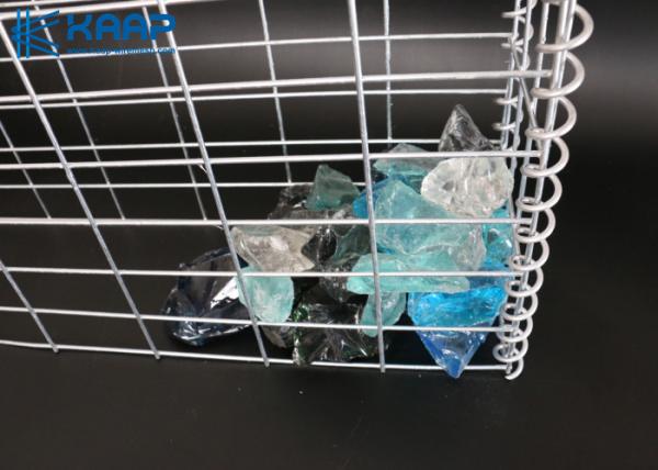 Quality Hexagonal Net Stone Filled Wire Mesh Wall Slope Protection High Tensile Resistance for sale