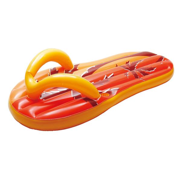 Quality Emoji Flip Flop Inflatable Pool Float For Swimming Pool Or Beach for sale