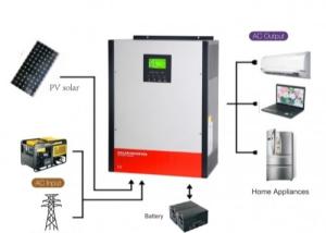 Buy cheap Low Frequency Off Grid Hybrid Solar System 3KVA 2.4KW For Smart House product