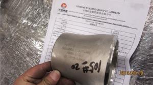 Buy cheap Inconel 625 reducer steel butt-weld pipe fittings , butt weld tube fittings product