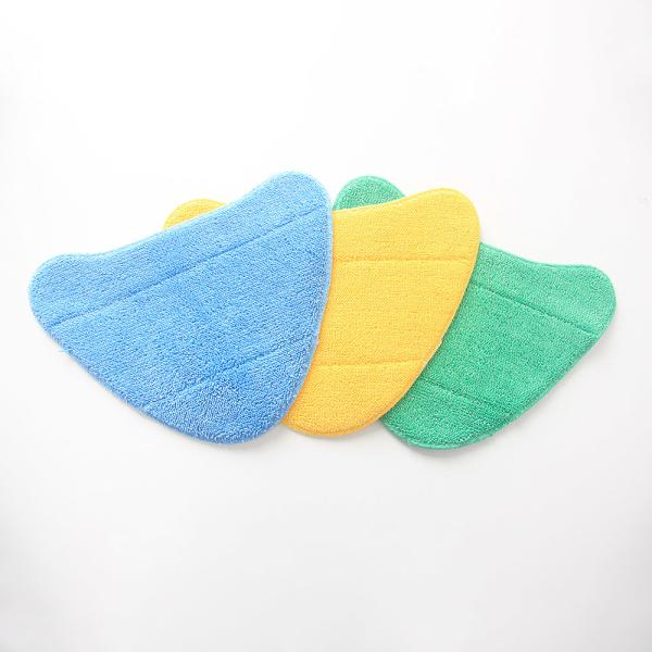 Quality Office Multi Surface Triangle Steam Mop Cleaning Pads for sale