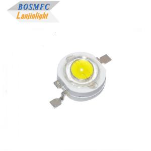 China 1W 140ml High Power LED Chip Lamp Bead 3W Super White For Flash Light on sale