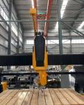5 Axis CNC Bridge Saw Machine For Marble Kitchen Countertop With Italy Esa