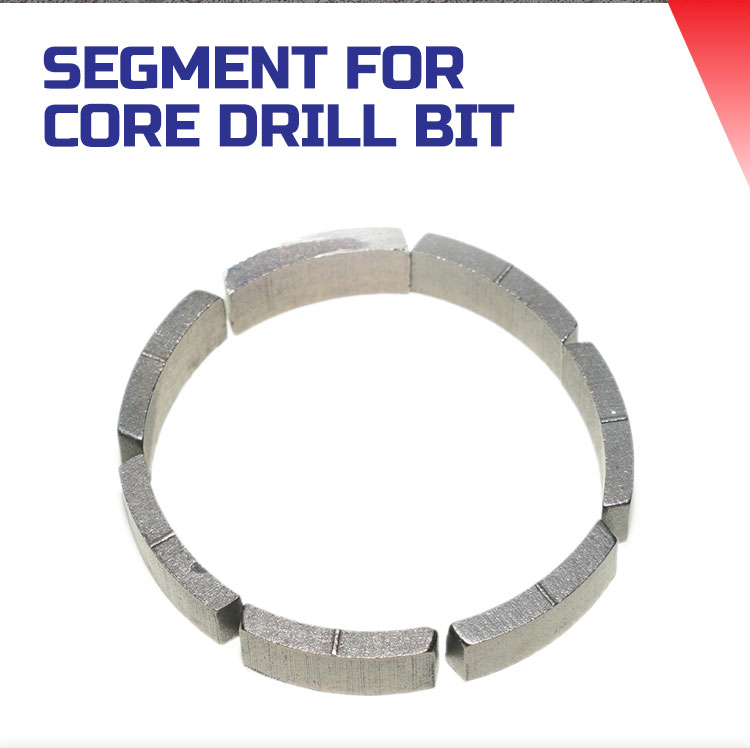 Customized ARC-Shaped Segment Diamond Core Drill Bit for Stone Concrete Cutting Tools