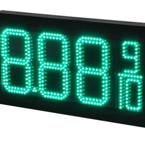 Front or Rear Access Gas Station Display Electronic Sign Board with 8-32 Digit Height