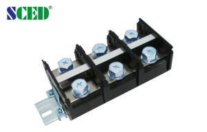 Buy cheap 47.00mm High Current Rail Mounted Terminal Blocks 600V 300A for Frequency Converters product