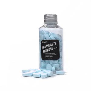 China Herbal Solid Organic Toothpaste Tablets Bottled Sensitivity Toothpaste Tablets GMPC on sale
