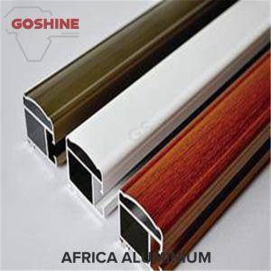Buy cheap 6063 anodizing electrophoresis powder coated wooden grain aluminium profiles product