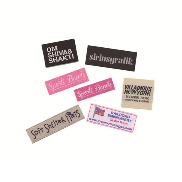 Quality 100pcs Sticky Label Roll 30mm Laundry Labels For Clothing for sale
