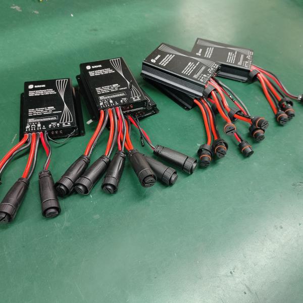 Y Type Waterproof Cable Connector IP67 Rated 500V with PA66 Nylon Material for Secure Connections