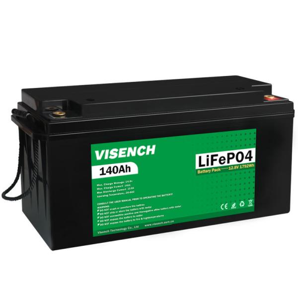 Quality VS12.8-140 Custom LiFePO4 Battery Pack 12.8V 140Ah 5000 cycles CE RoHs MSDS UN38.3 for sale