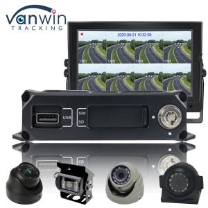 China H.264 4CH HD 1080P Mobile DVR 4G GPS WIFI SD Card MINI MDVR For Car Video Monitoring on sale