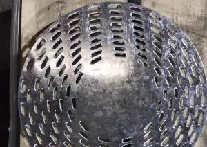 7 Diameter Anti Split Plate Round Galvanized