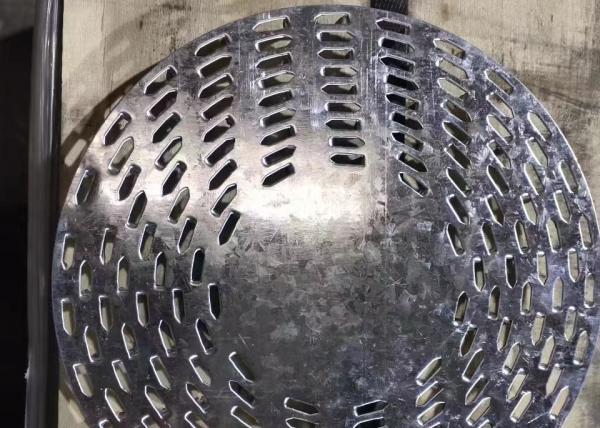 Quality 7" Diameter Anti Split Plate Round Galvanized for sale