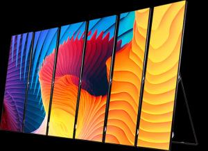 China Ultra Thin Aluminum Frame 900 Nits LED Poster Display on sale